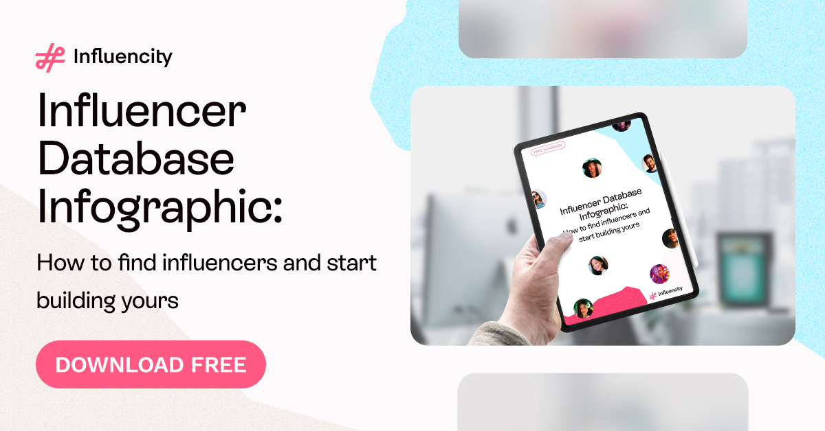 Download Free Infographic: Influencer Database